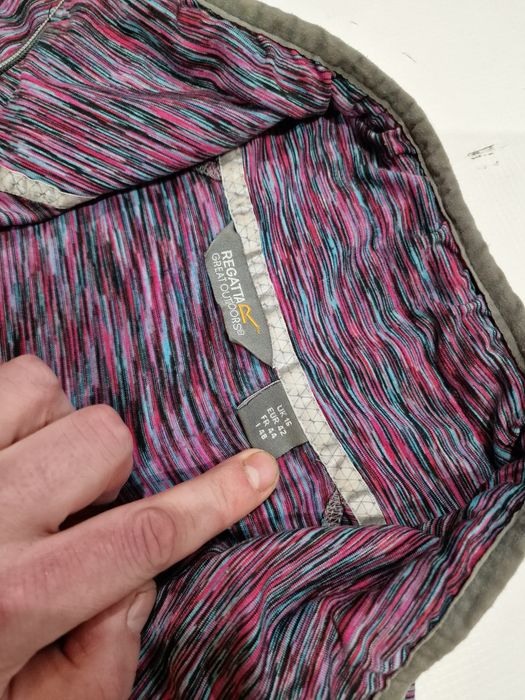 Bluza Regatta zip polarowa ciepła trekkingowa roz,42,XL,L,40