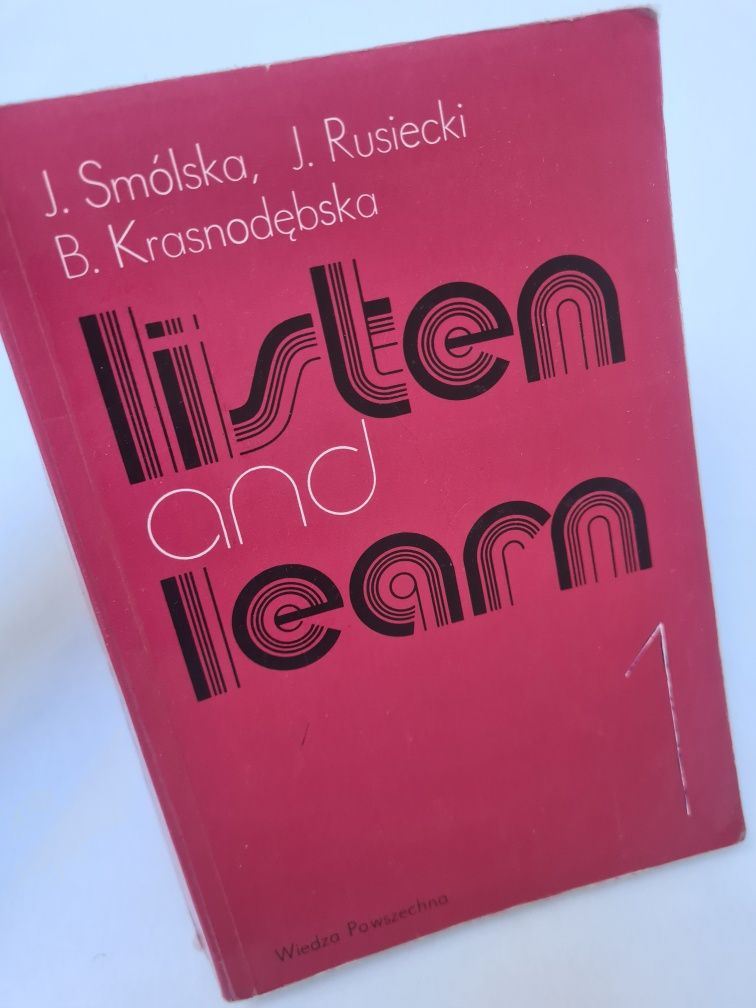 Listen and learn 1 - Książka