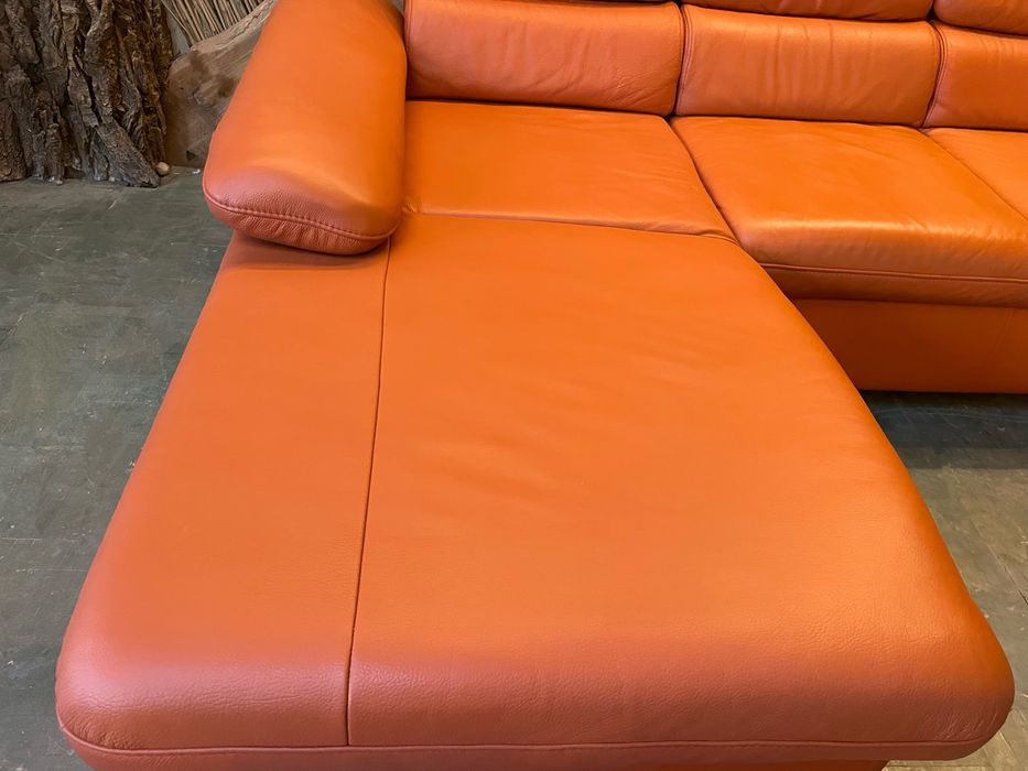 Шкіряний (кожаный)кутовий диван Gala Collezione (220х165)Стан ідеал