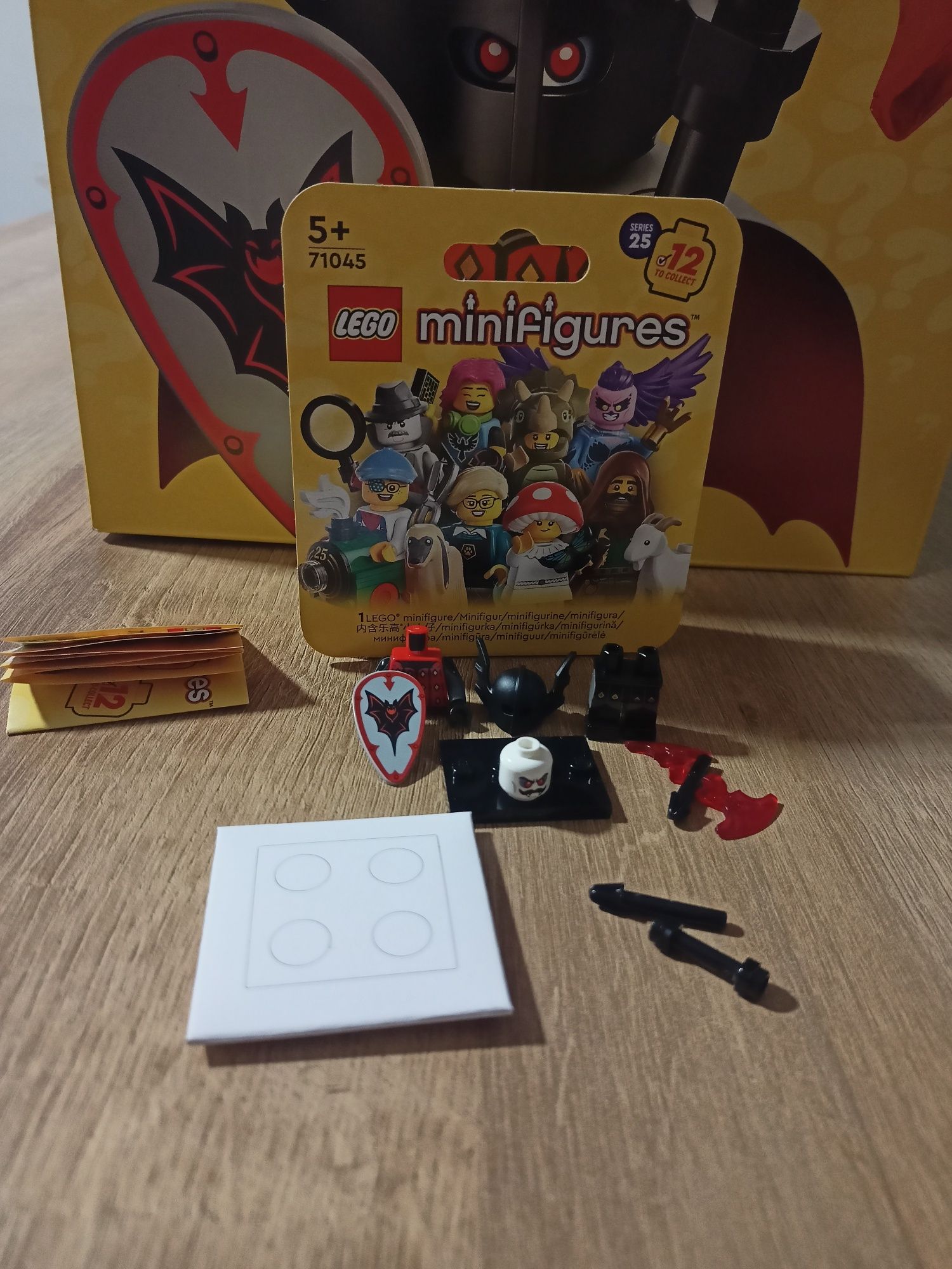 Minifigurka Lego 71045 - Bat lord / wampirzy rycerz