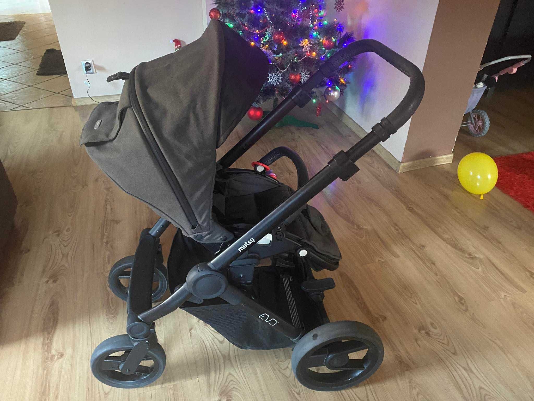 Wózek dziecięcy Mutsy Evo Bold Deep Grey 2w1 cybex