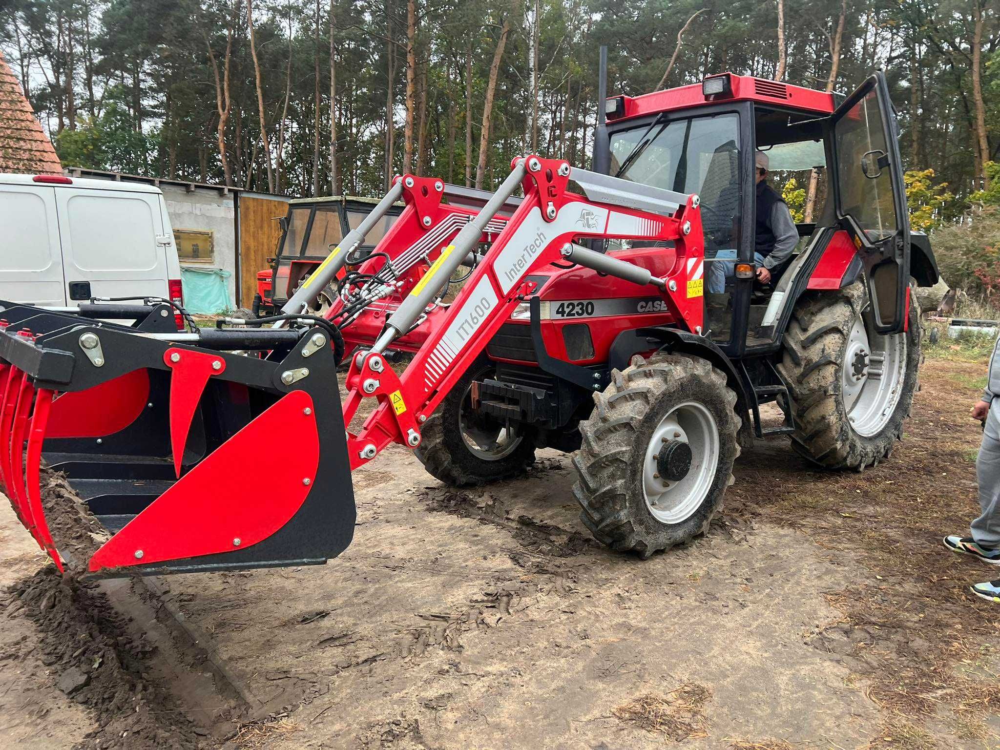 Ładowacz czołowy TUR INTERTECH, do Deutz, JD, MF, MTZ, CASE, NH montaż