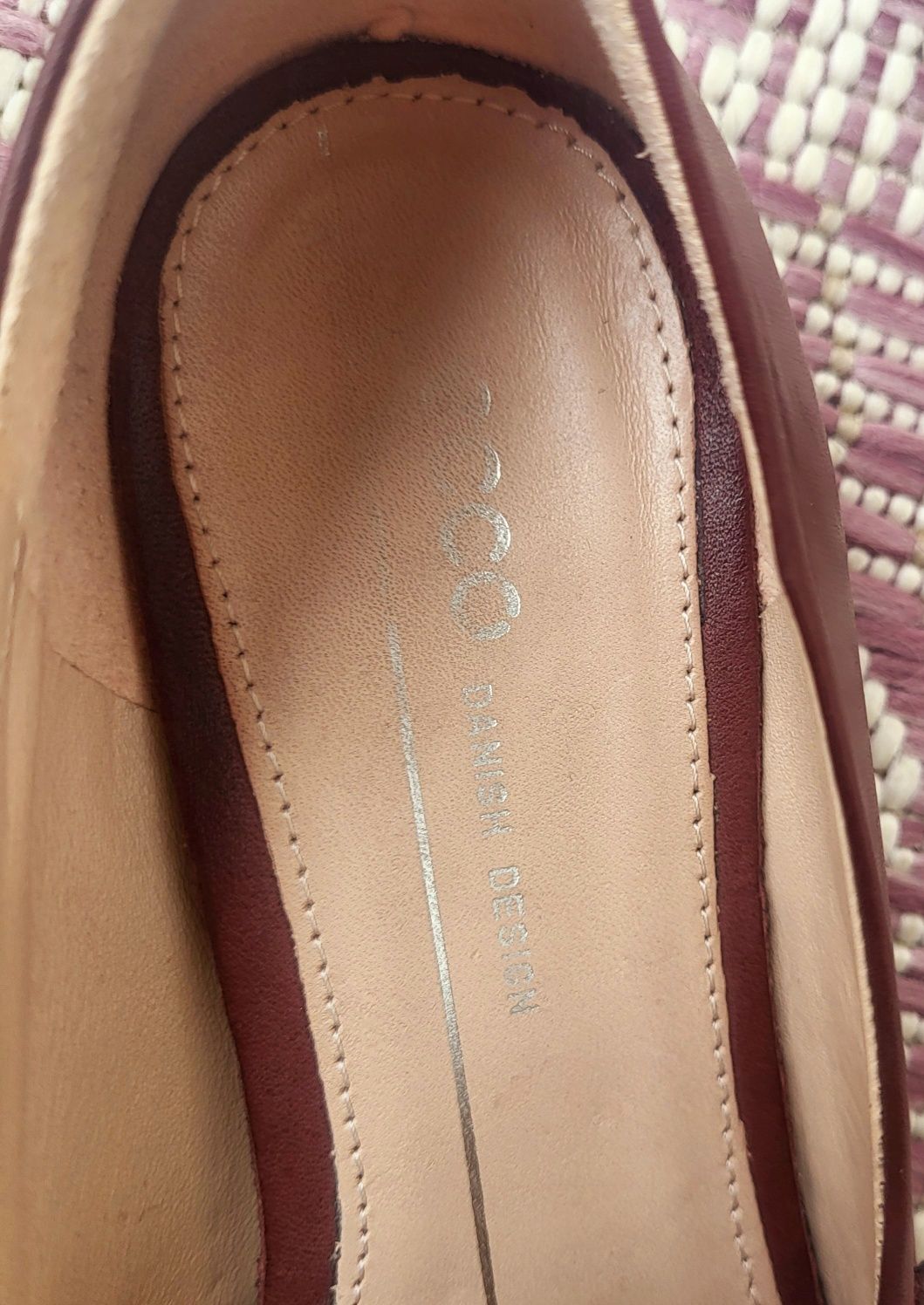 Buty mokasyny Ecco skóra r 36
