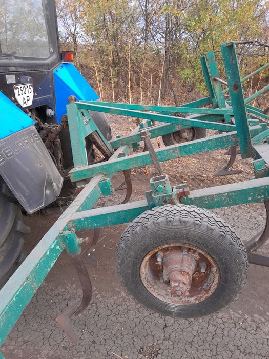 Культиватор 4м навісний з боронами.