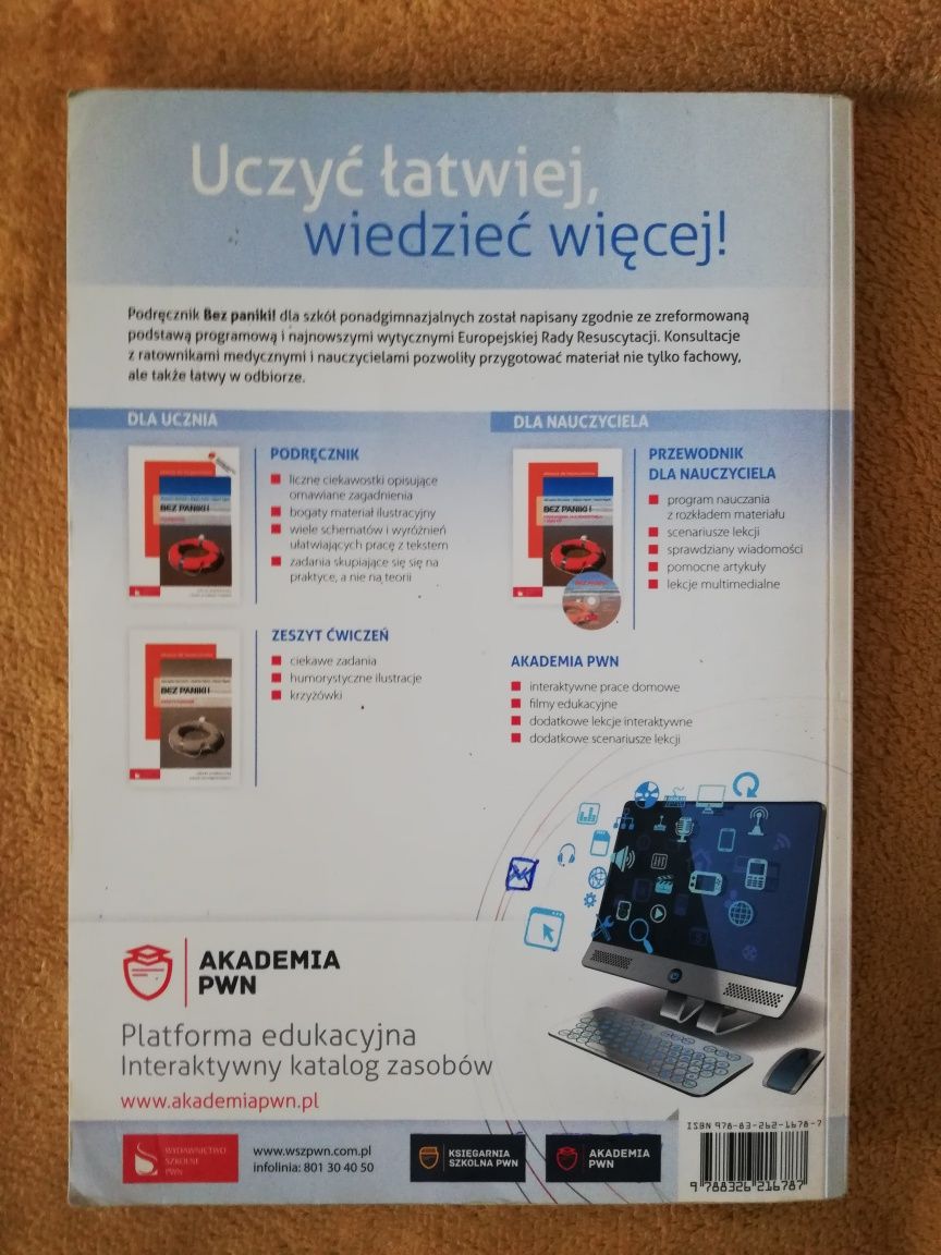 Bez paniki. Podręcznik liceum technikum