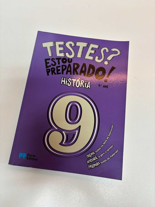 Testes? Estou Preparado! História (9ª Ano) - COMO NOVO