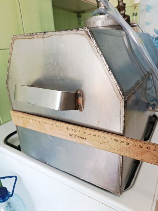 Дистиллятор на 2 конфорки из нержавеющей стали