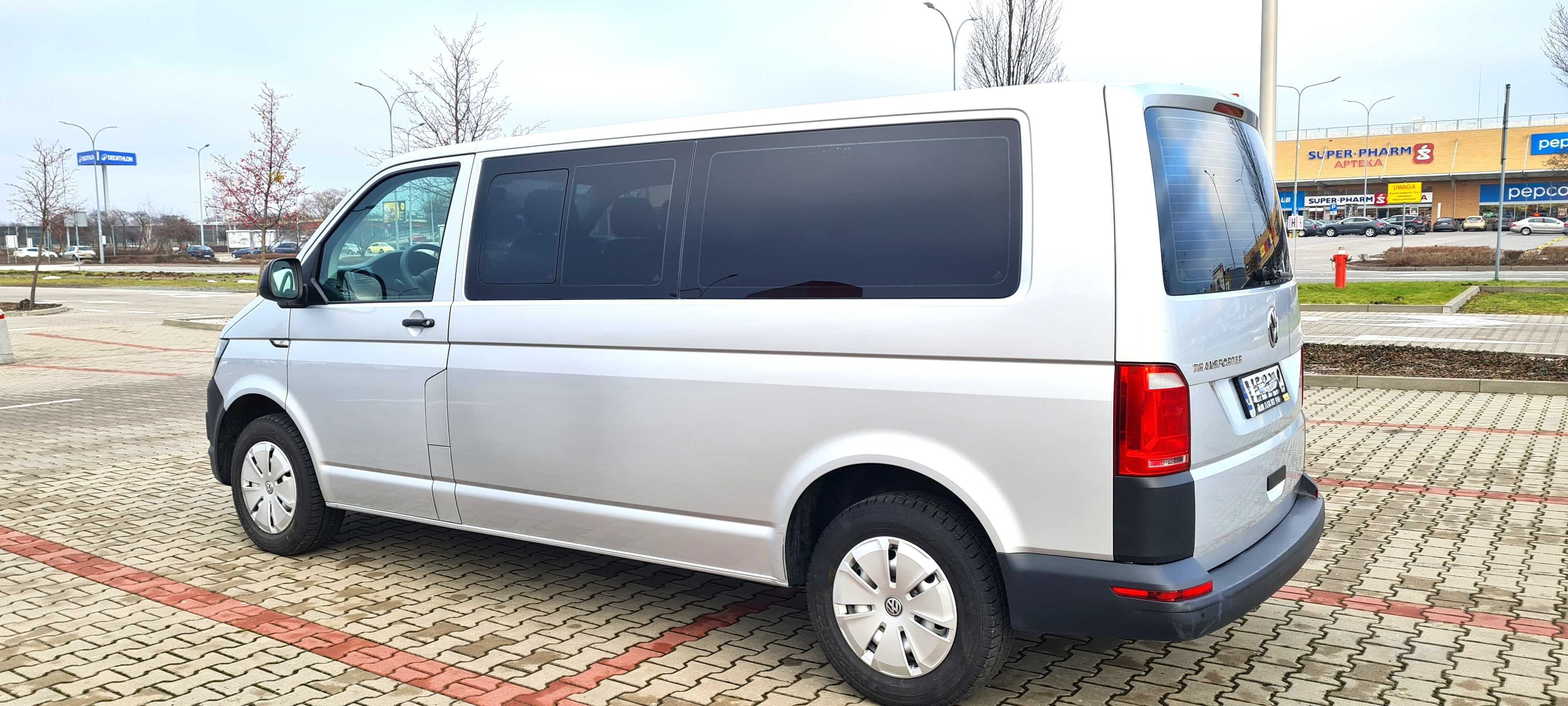 Wynajem busów, VW T6 - wolne termin SIERPIEŃ 2025