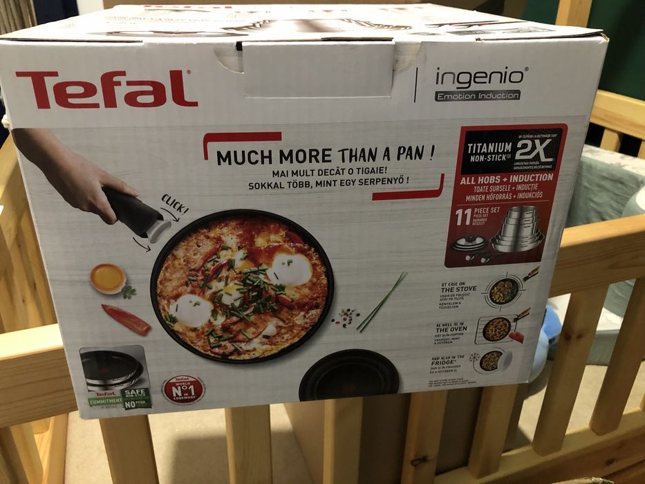 Zestaw Tefal ingenio emotion induction 11 elementów