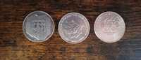 3 różne 200zł monety z roku 1974, 1975 i 1976. Stop Ag 625. Stan: BP.