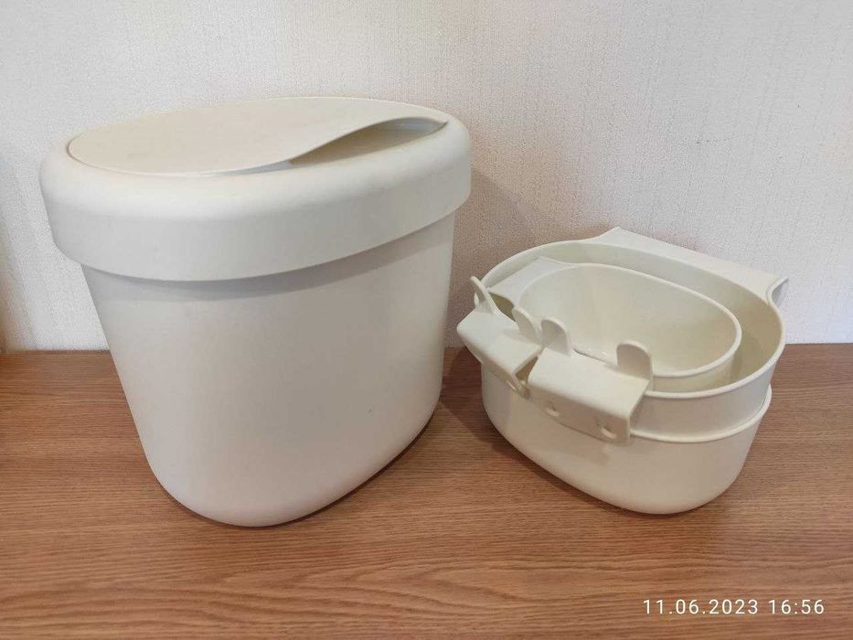 Контейнери + смінтник до пеленального столу/кроватки