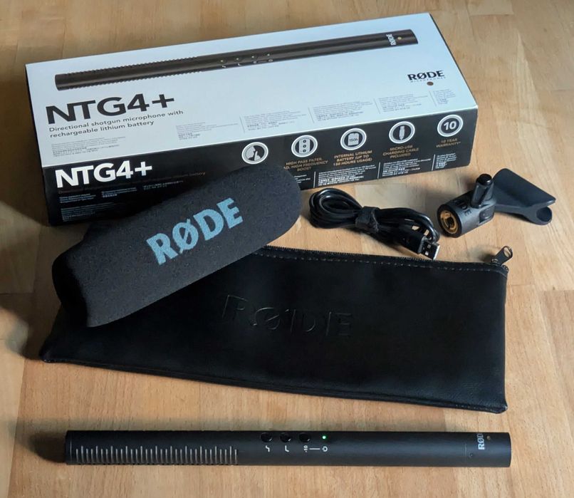 Microfone RODE NTG4+