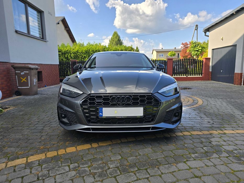 Audi A5 45 TFSI quattro, S line, 2020, 72473 km, bezwypadkowy