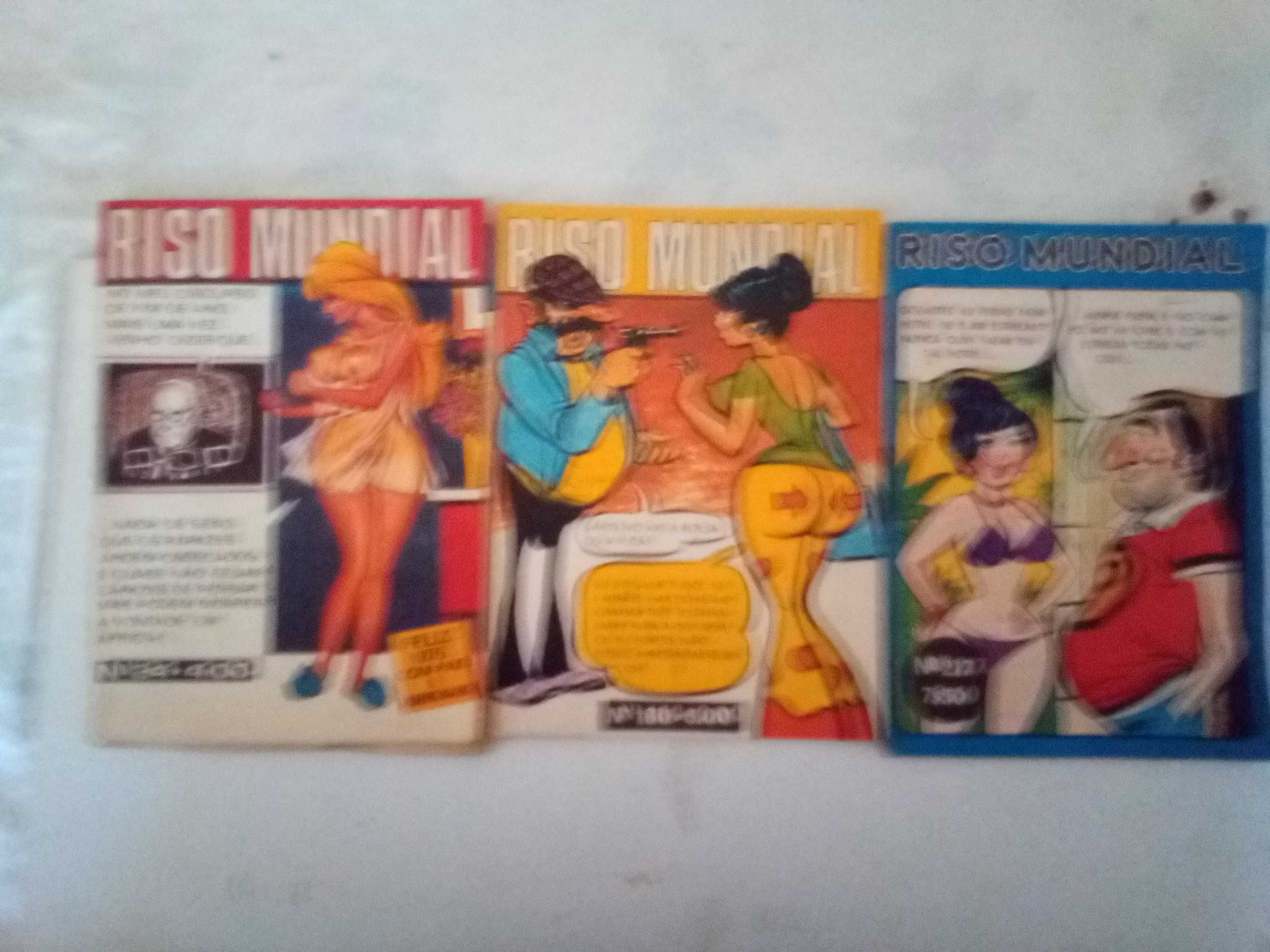 revistas antigas dos anos 50/60/70 cómico/erótico vilhena etc