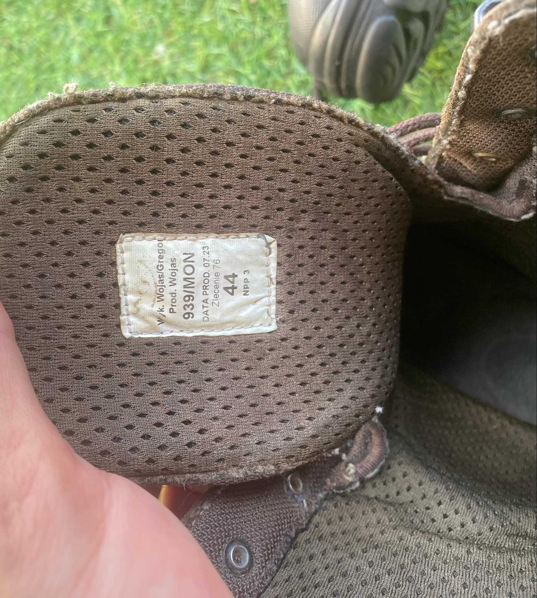 Trzewiki wojskowe letnie buty 939 /MON rozmiar 44