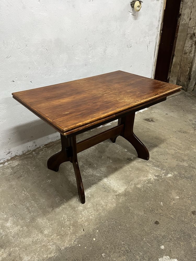 Stary drewniany Stół rozkładany