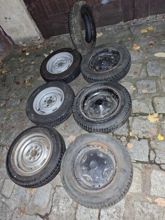 Koła felgi cytrynki fiat 126p niewiadów n126 n250c maluch