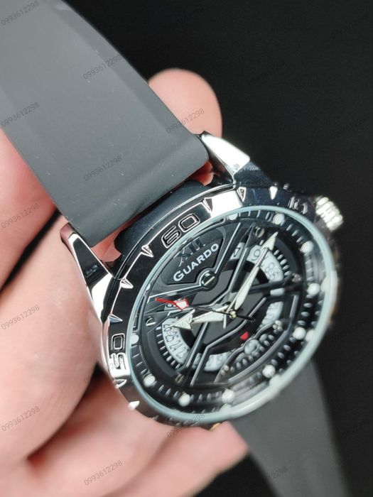 Годинник чоловічий Guardo 012751-1 Оригінал Гарантія Часы Гуардо Watch