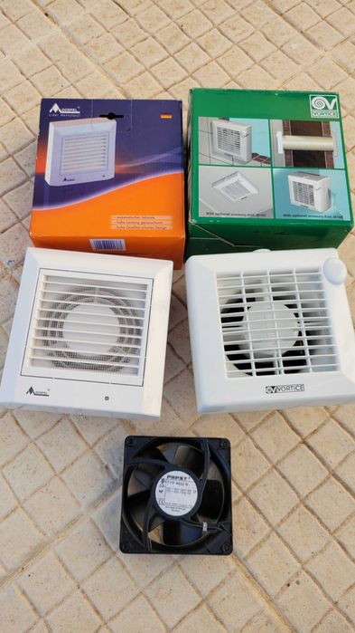3 ventiladores 240v ac novos