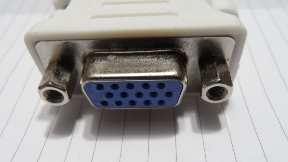 Перехідник - адаптер з vga на dvi dp hdmi dvi для відеокарт моніторів