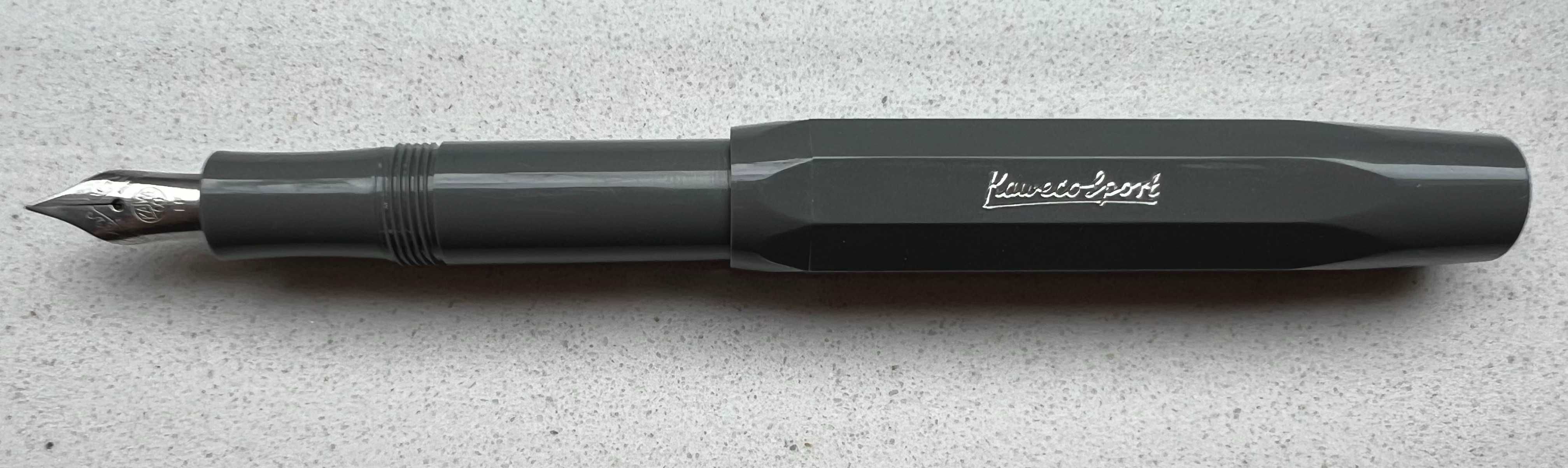 KAWECO SKYLINE SPORT GREY, pióro wieczne, Stalówka EF