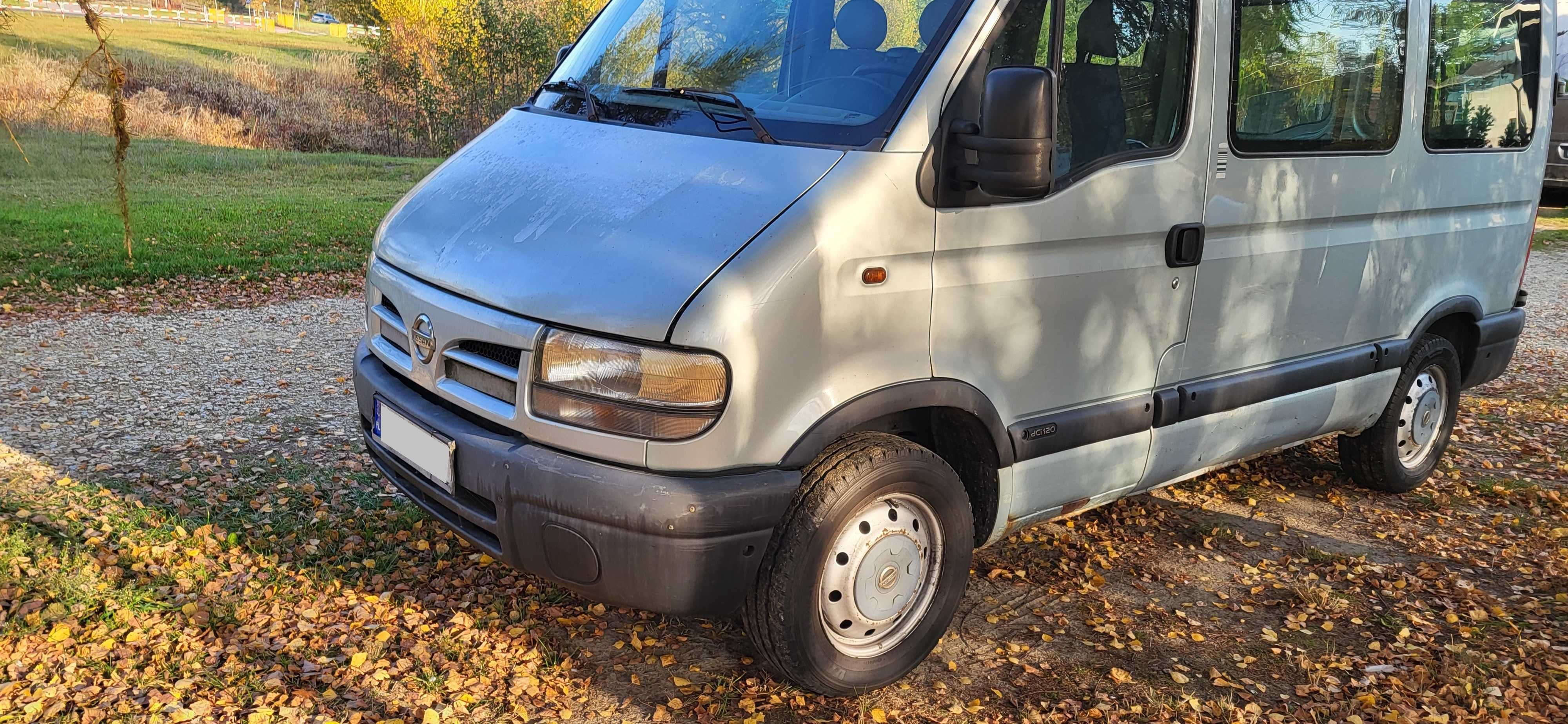 Przód kompletny interstar movano master 2.5di 98-03