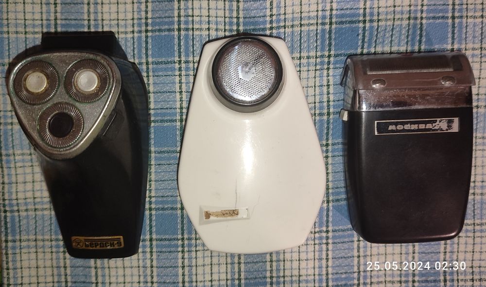 Бритвы. Одним лотом! Спутник, эра,чайка,braun, бердск,