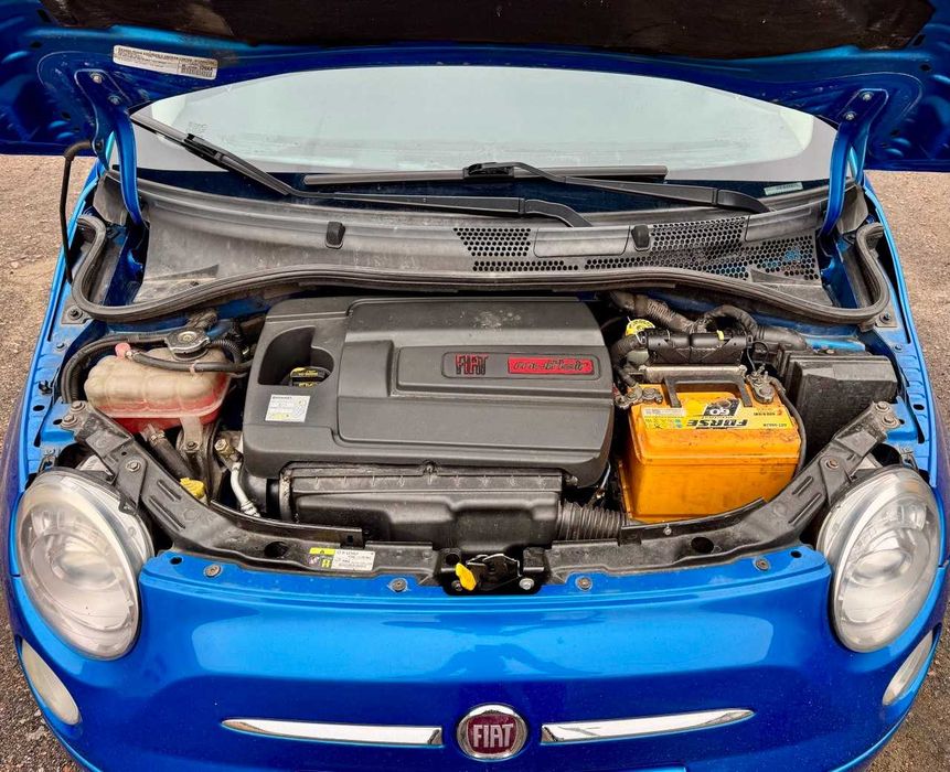 Fiat 500 Pop 2015 Blue 1.4L автомат