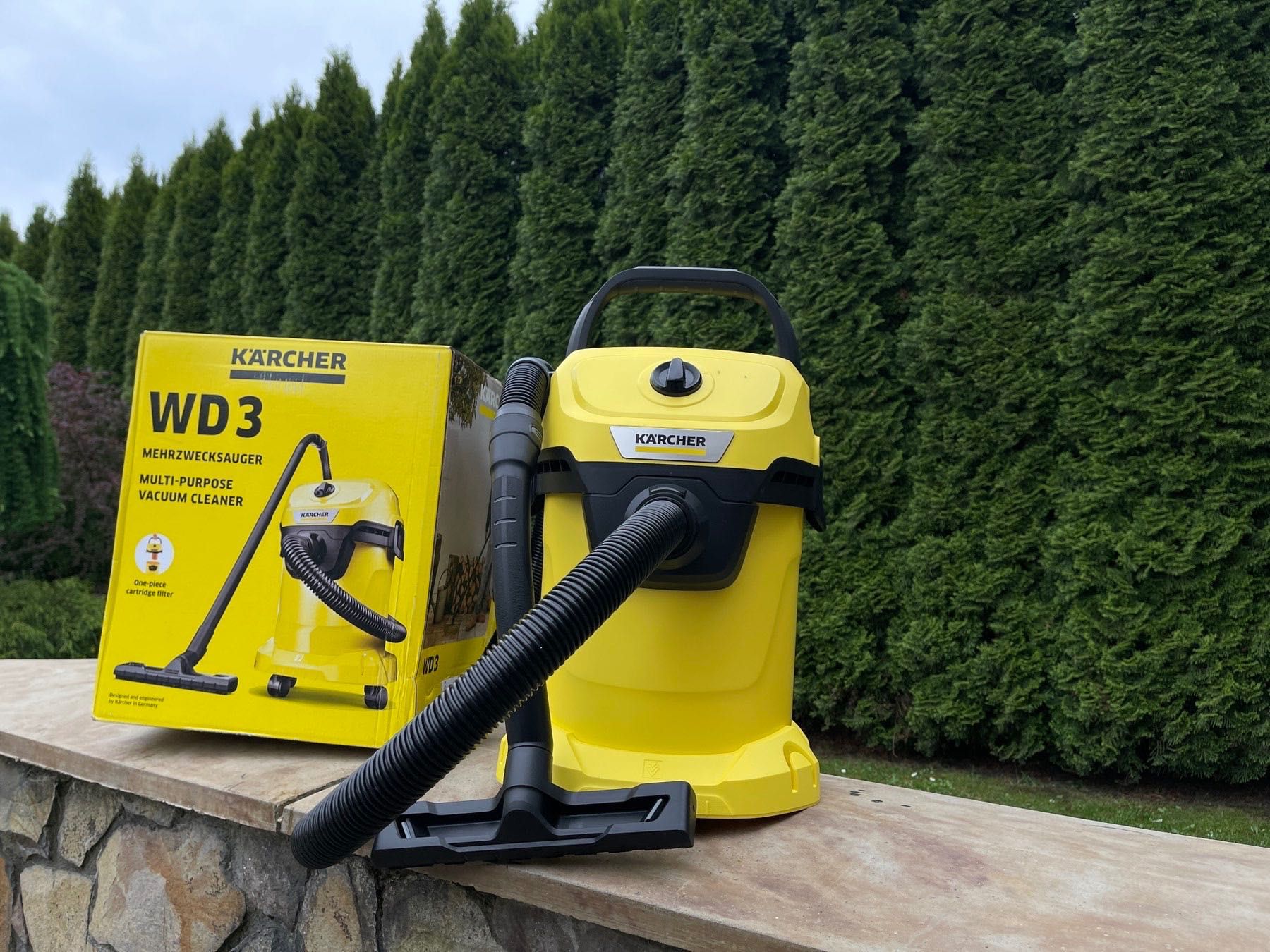 Промисловий пилосос Karcher WD 3 строительный пылесос пилесос кархер