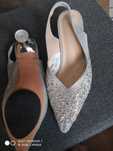 Buty damskie błyszczące