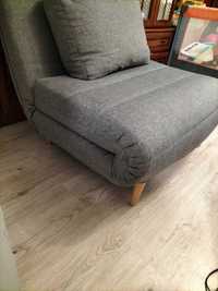 Fotel rozkładany jak mała kanapa