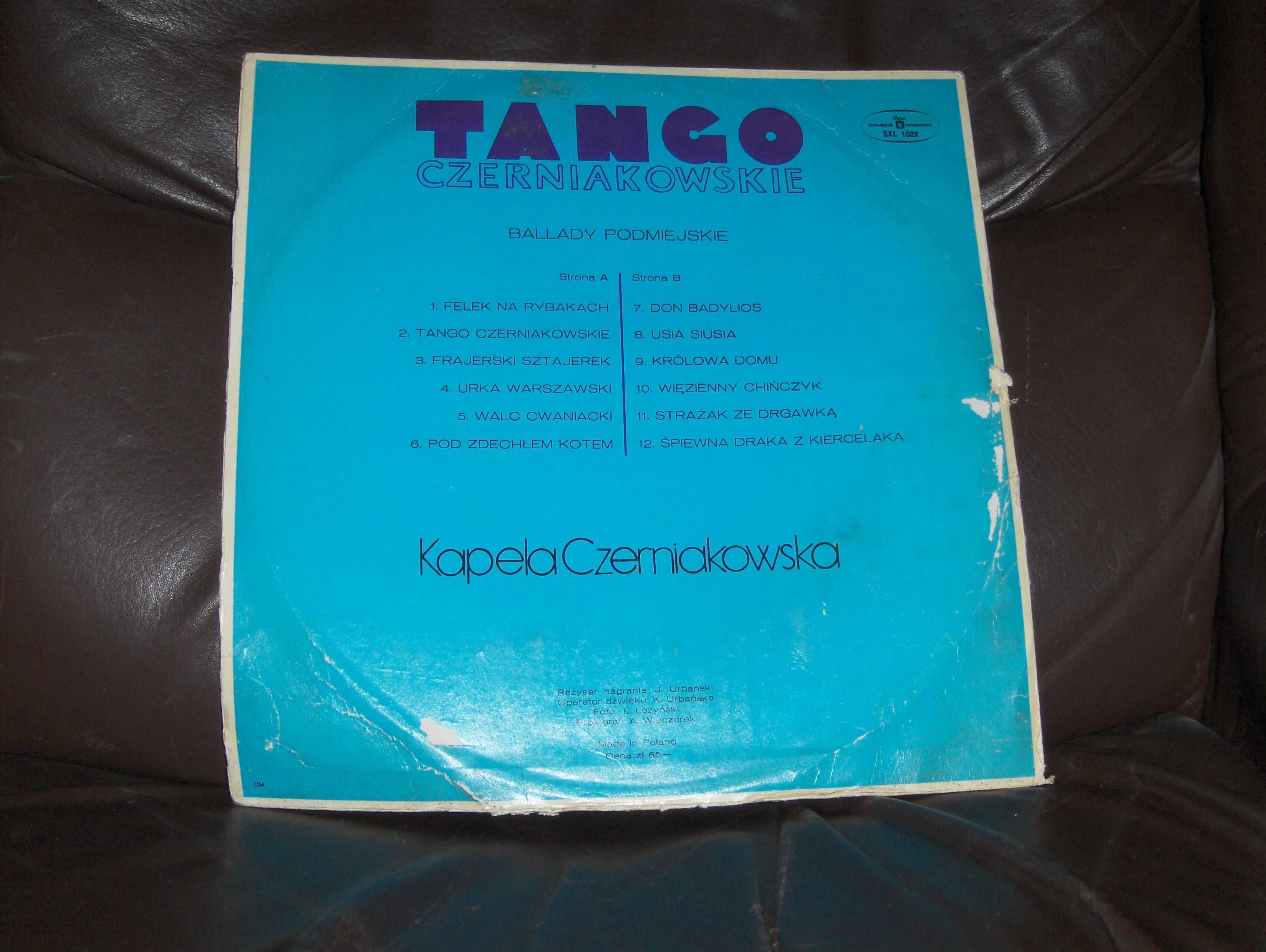 Kapela Czerniakowska Tango [WINYL] Nowa LP