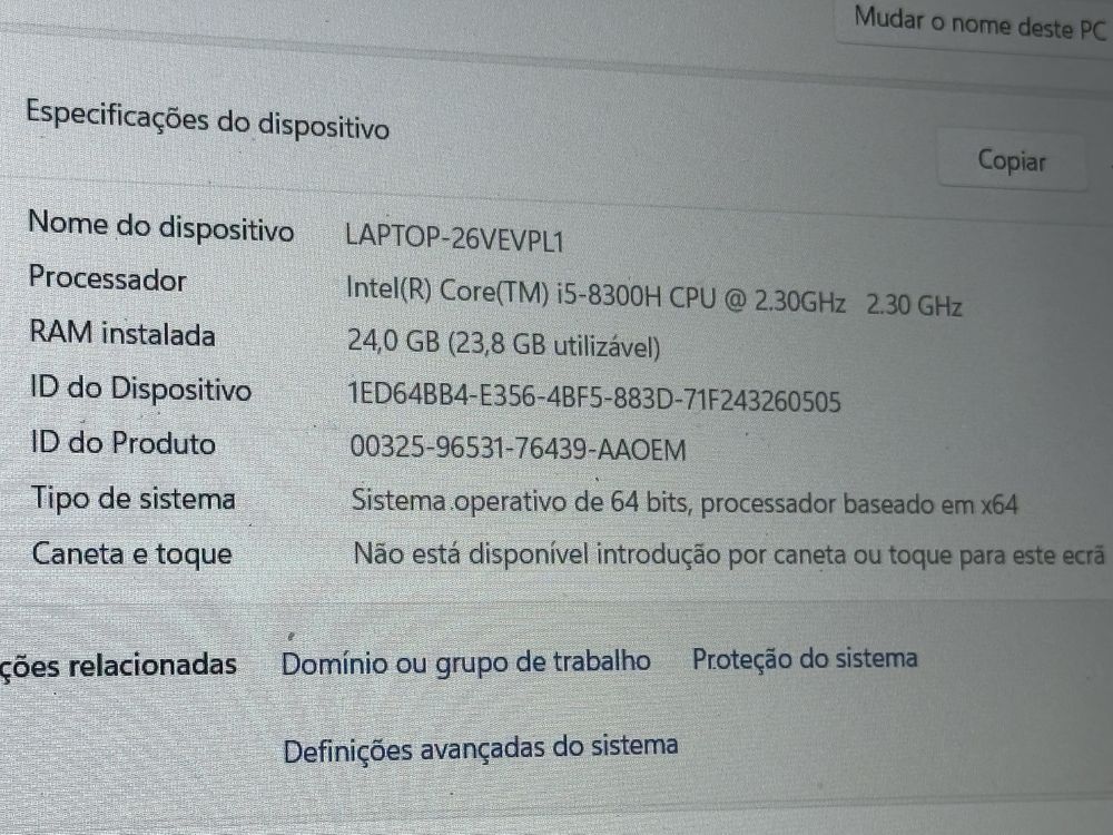 Acer nitro 5 i5 8 geracao