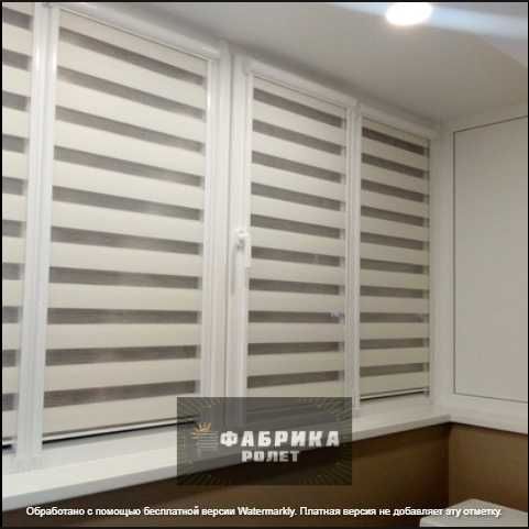 Ролети День-Ніч, рулонні штори Фабрика Ролет