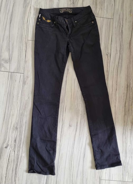Czarne jeansy Robin's Jean rozmiar 27