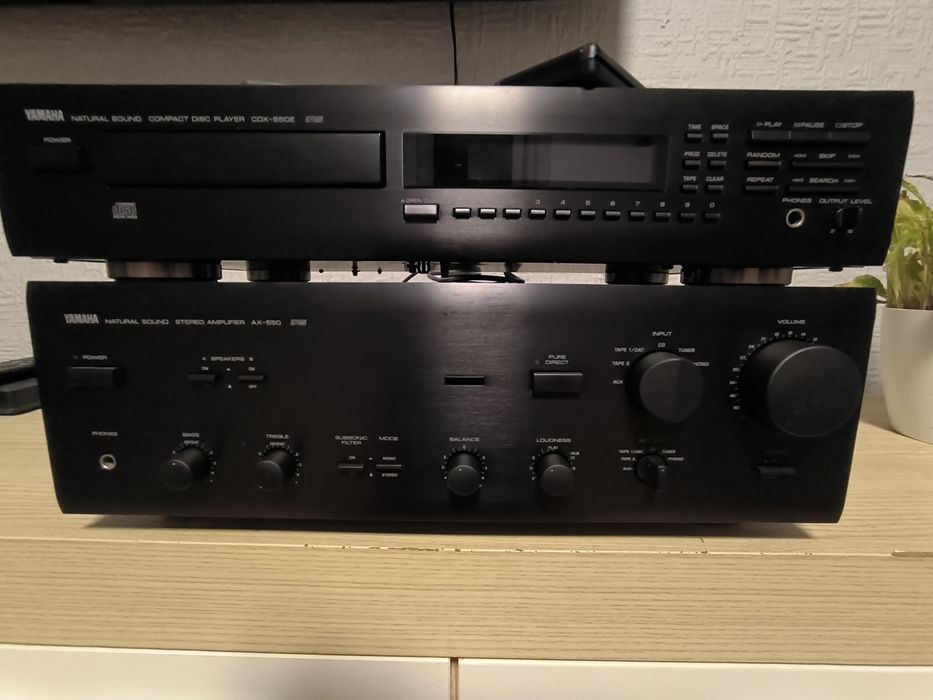 Wzmacniacz Yamaha + CD