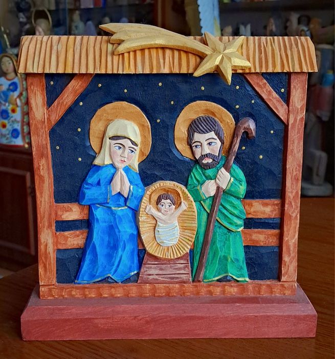 Szopka rzeźba ludowa