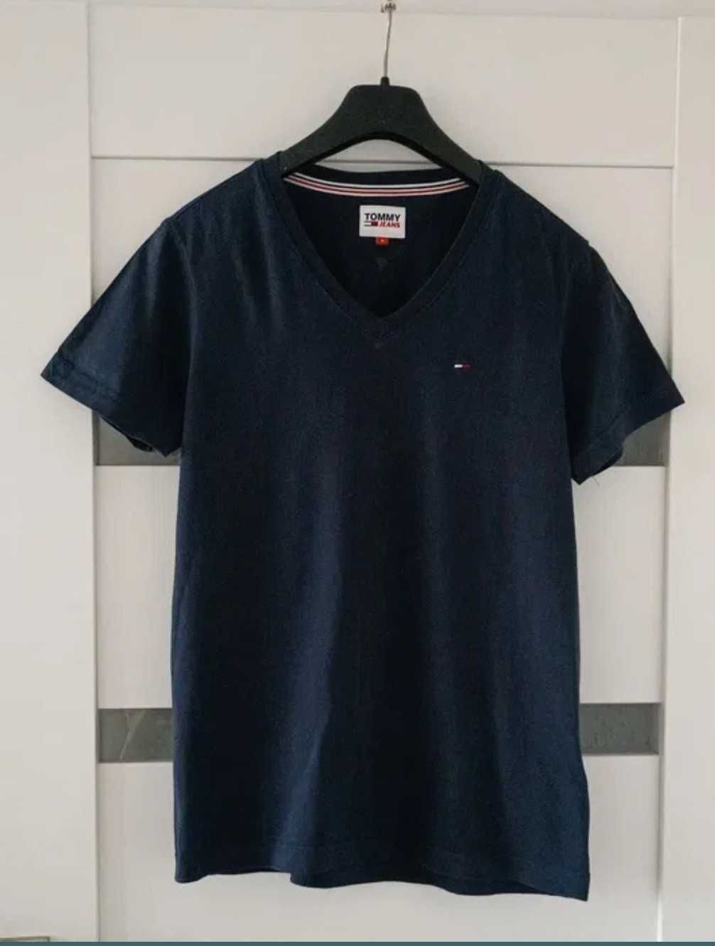 Tommy jeans S t-shirt koszulka w serek