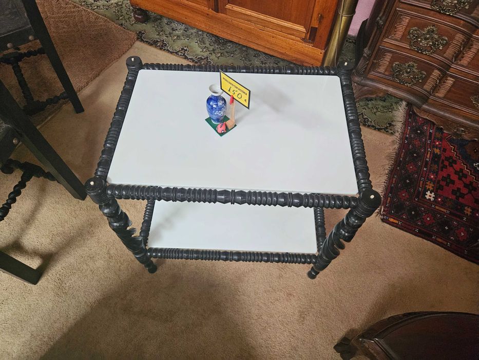 Mesa de centro antiga, retangular - Muito Bom estado g