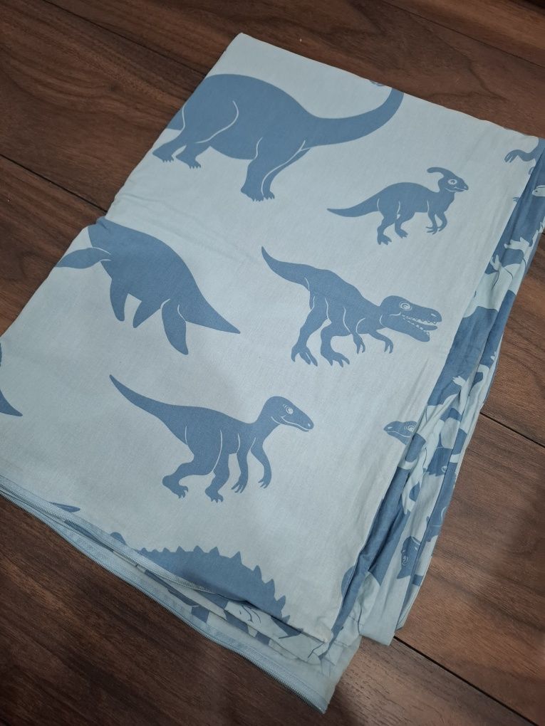 Capa edredon e cortinados Dinossauro
