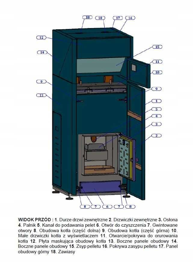 Ferroli BIOPELLET COMPACT 21kW Kocioł automat ECO (możliwość rat)