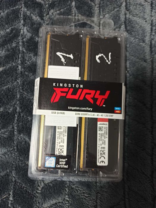 Оперативна пам'ять Kingston Fury Beast DDR5 32Gb 5200МГц
