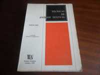 "Técnicas de Análise Textual" de Carlos Reis - 2ª Edição de 1978
