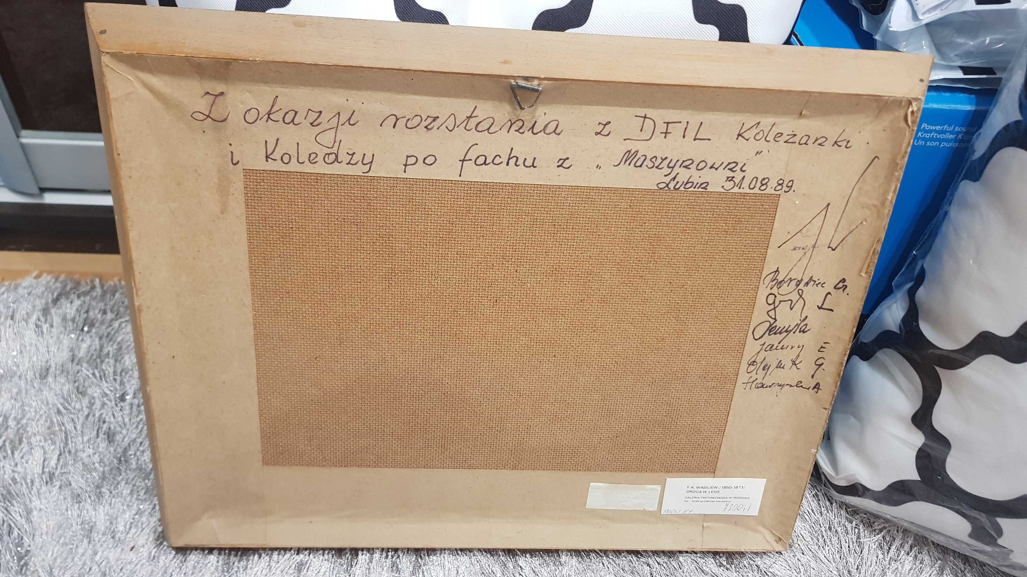 Obraz Droga w Lesie F.A. Wasiliew