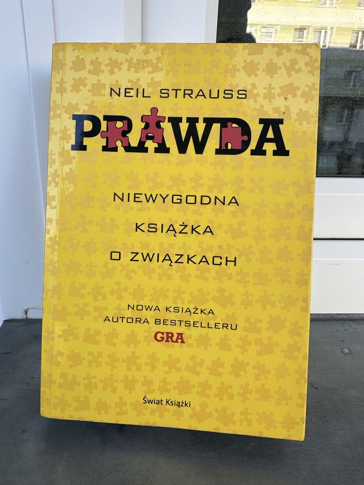 NEIL STRAUSS prawda ksiazka jak nowa - oprawa miekka