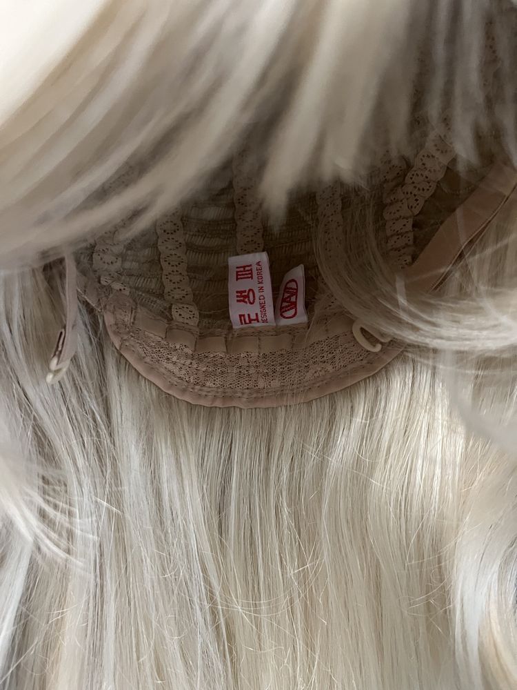 Перука довга блонд Корея (якісне штучне волосся)
