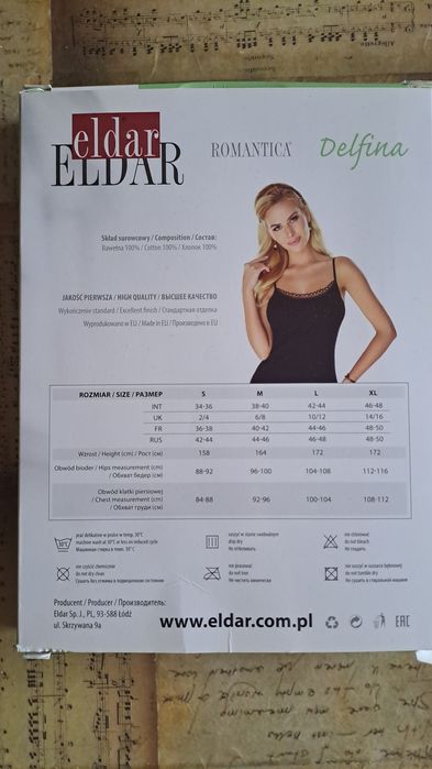 Podkoszulka na ramiączkach czarna rozm. XXL
