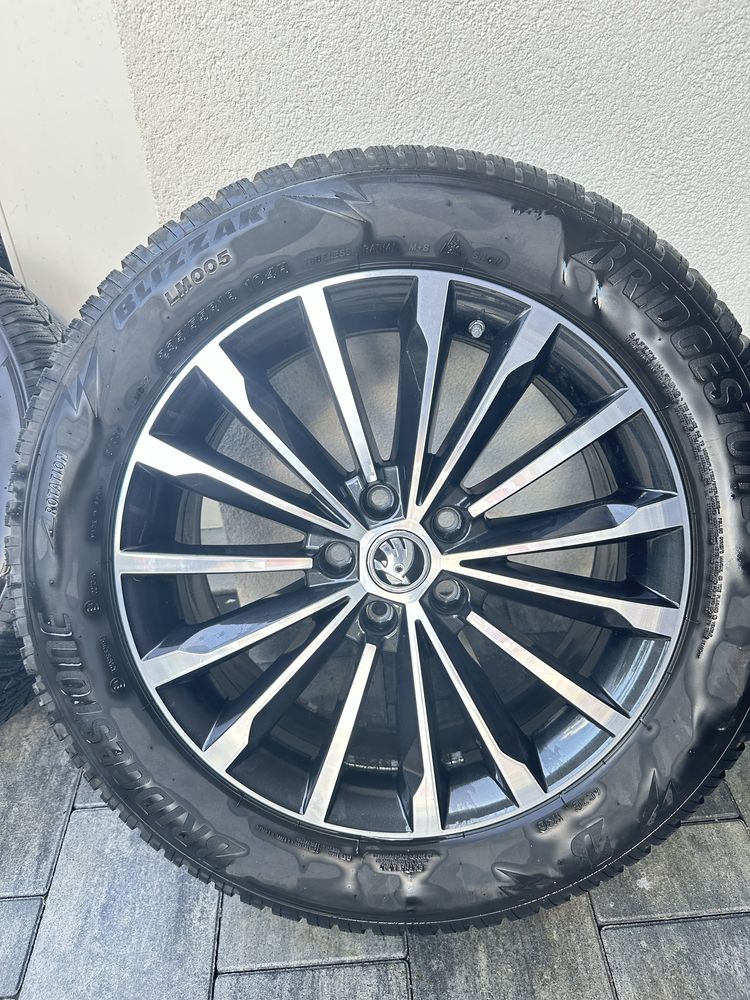 Felgi 18 + opony  skoda kodiaq 5x112