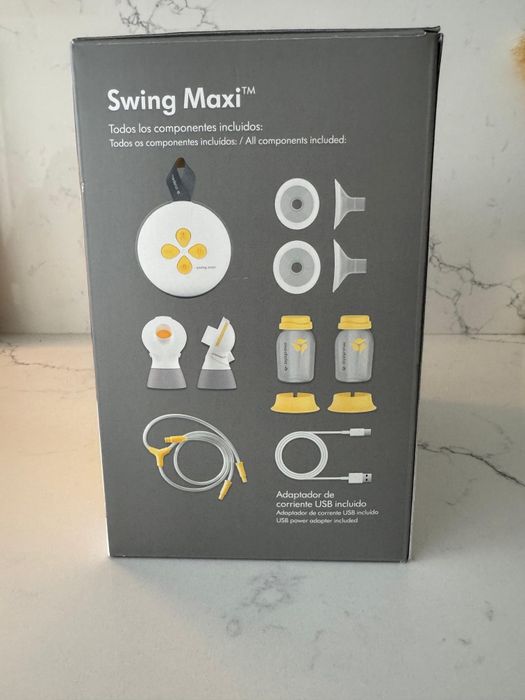 Vendo bomba extratora de leite Medela Swing Maxi, caixa já aberta.