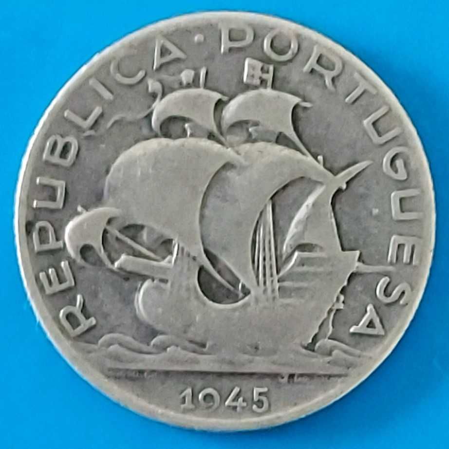 2$50 de 1945, Republica Portuguesa Prata